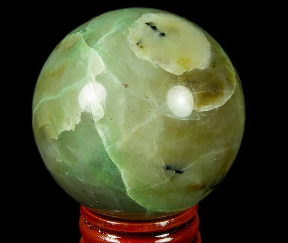 Polished Garnierite Sphere - Madagascar #78987